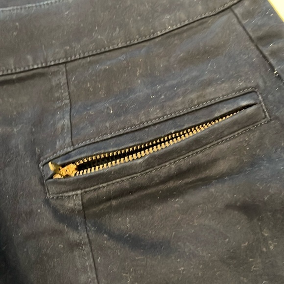Loft Outlet Velvet Zip Pocket Pants - Picture 5 of 6